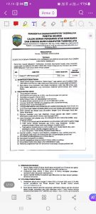 Pengumuman Seleksi Direksi PT.LKM Pancatengah