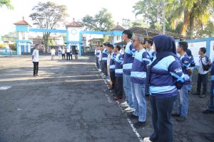 Apel Pagi Dan Kerja Bakti, Dishubkominfo Kabupaten Tasikmalaya Ciptakan Lingkungan Kerja Yang Sehat